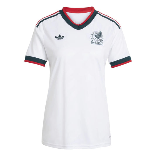 2026 Mexico Women's Stadium Away Soccer Jersey White